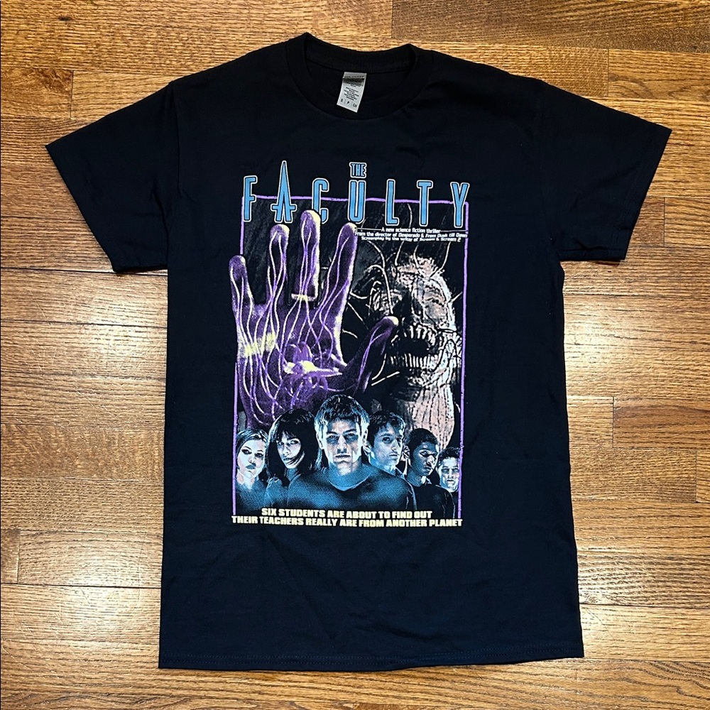 “The Faculty” (1998) Black Unisex Graphic T-Shirt - Size Small, NWOT